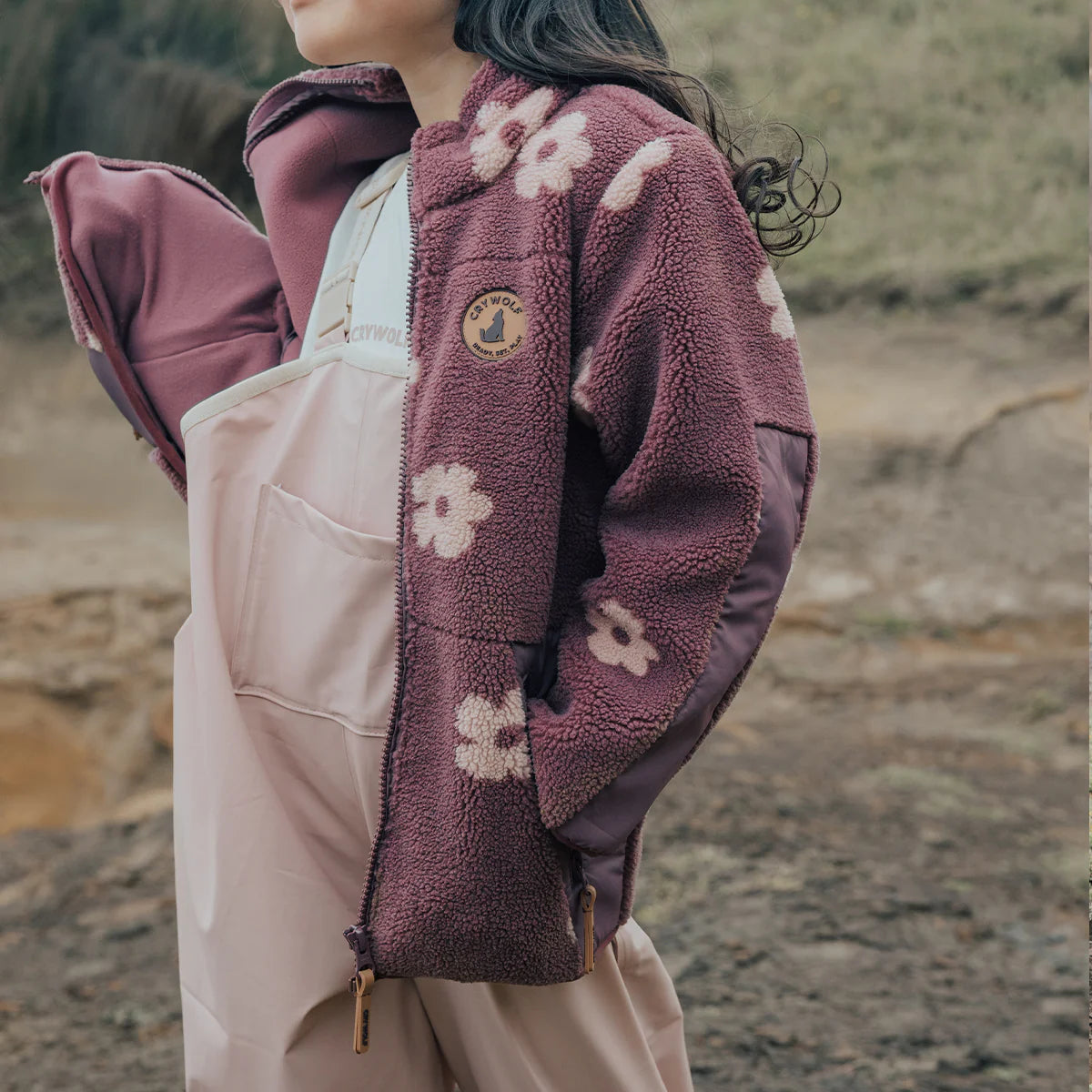 Crywolf - Yeti Jacket - Mauve Floral