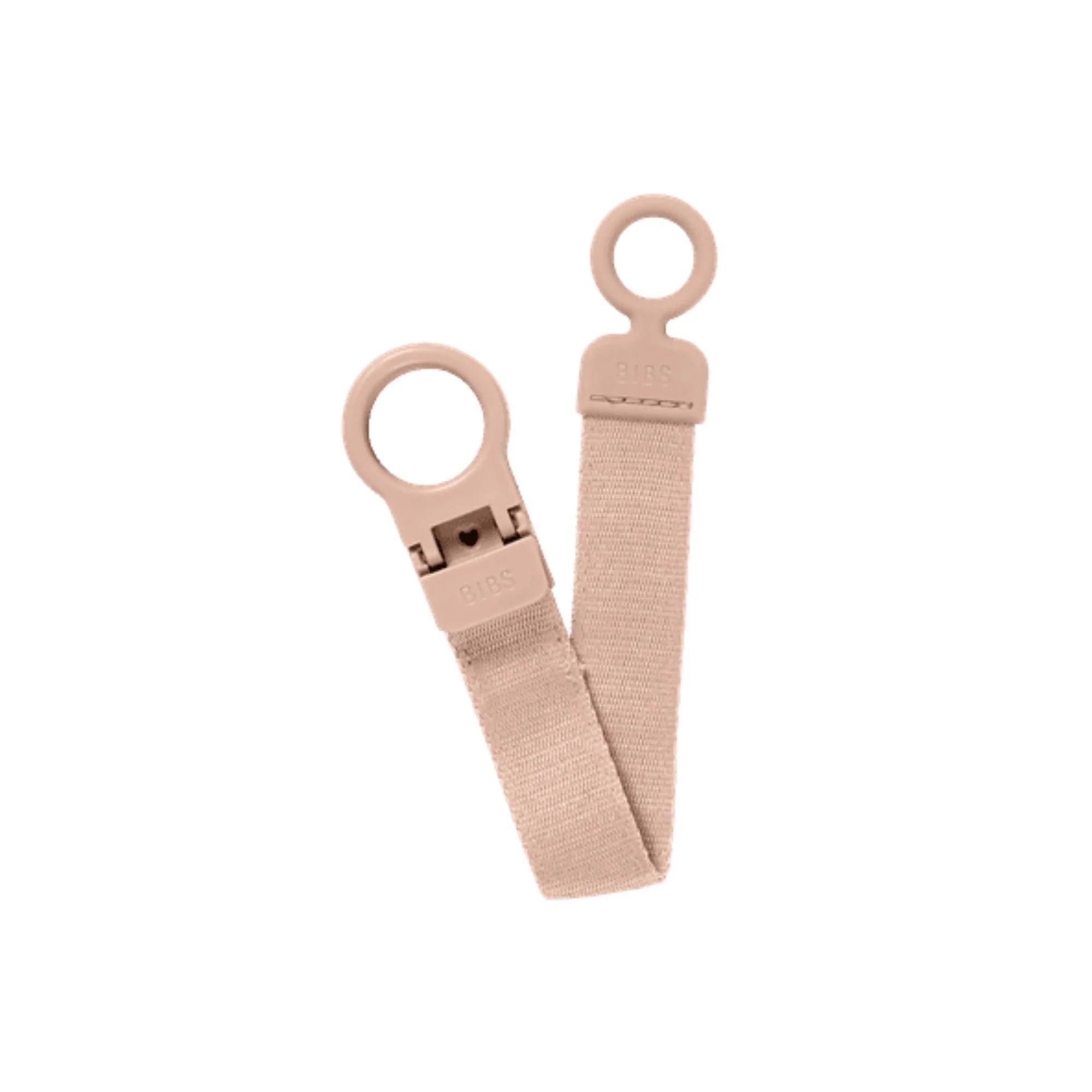 BIBS - Dummy Clip Loop - Blush