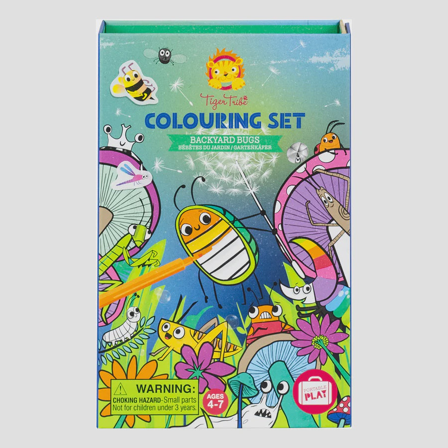 Tiger Tribe - Colour Set - Backyard Bugs