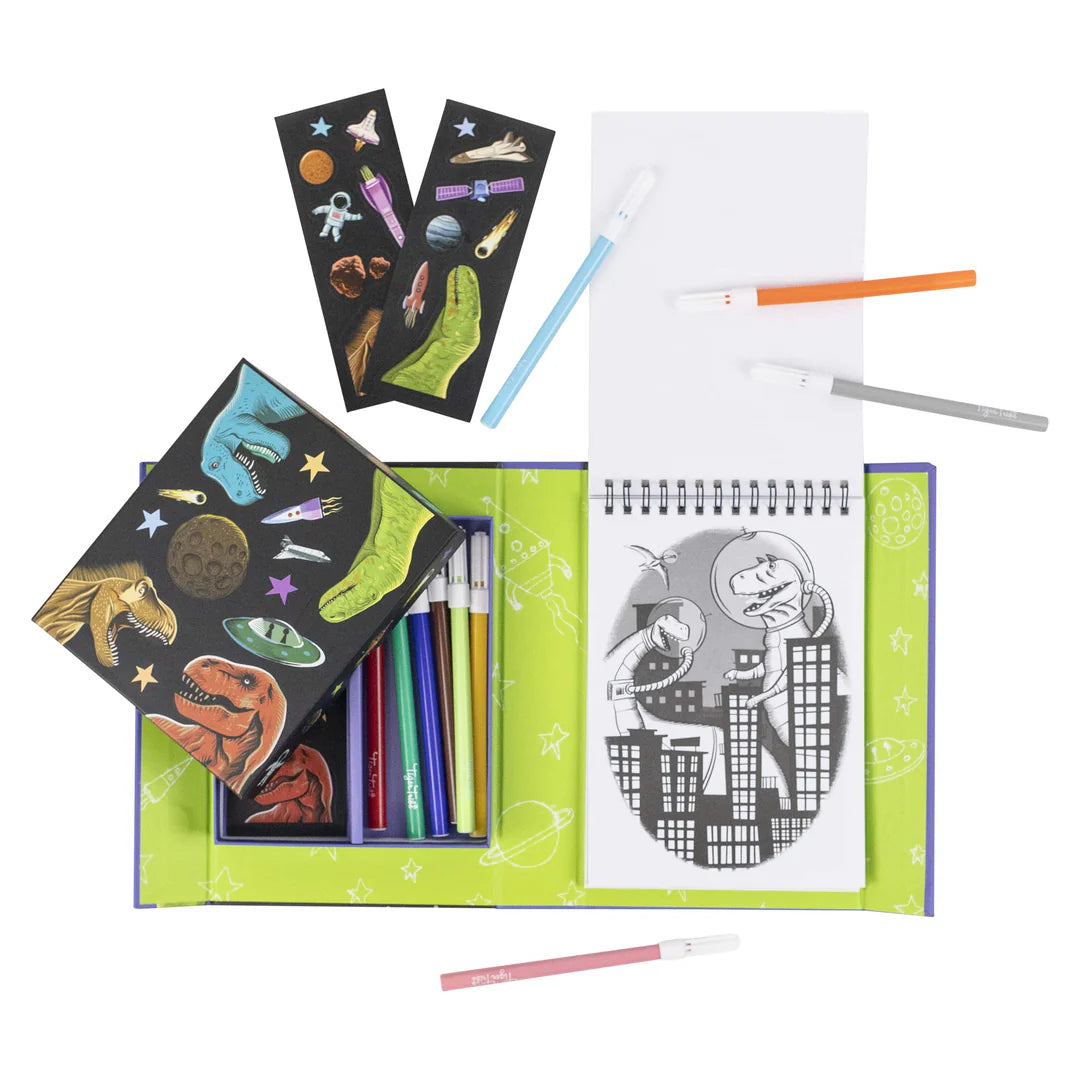 Tiger Tribe - Coluring Set - Dinos In Space
