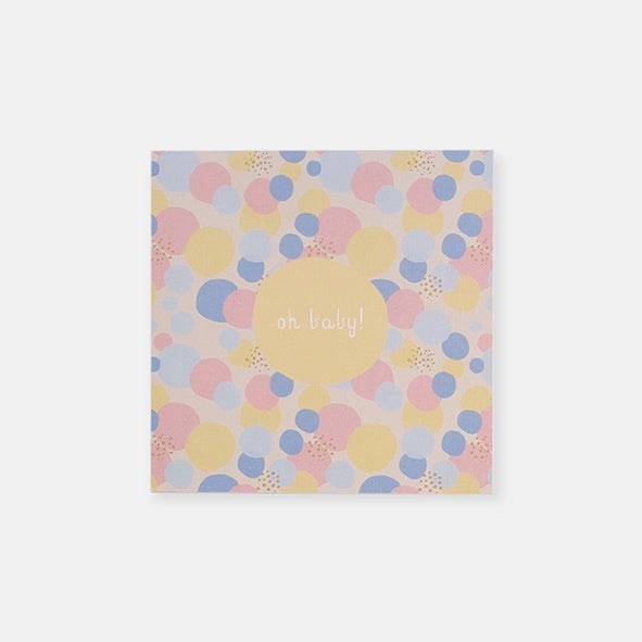 Two Little Ducklings - Greeting Card - Baby - Confetti Reveal