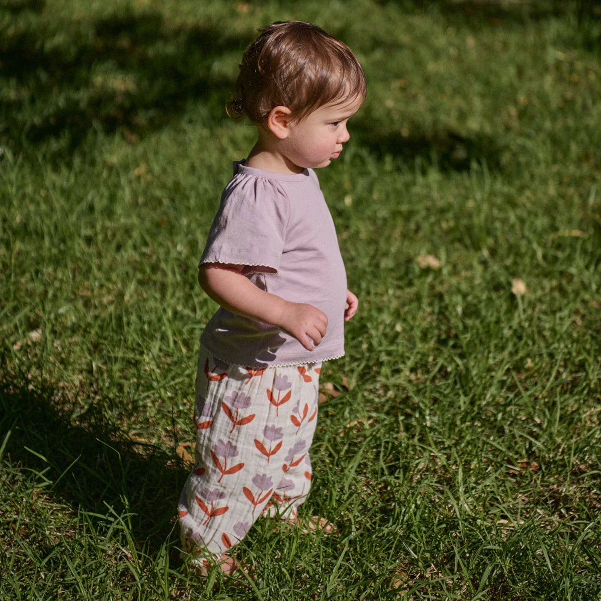 Nature Baby - Daphne Pants Muslin - Fleurette Print