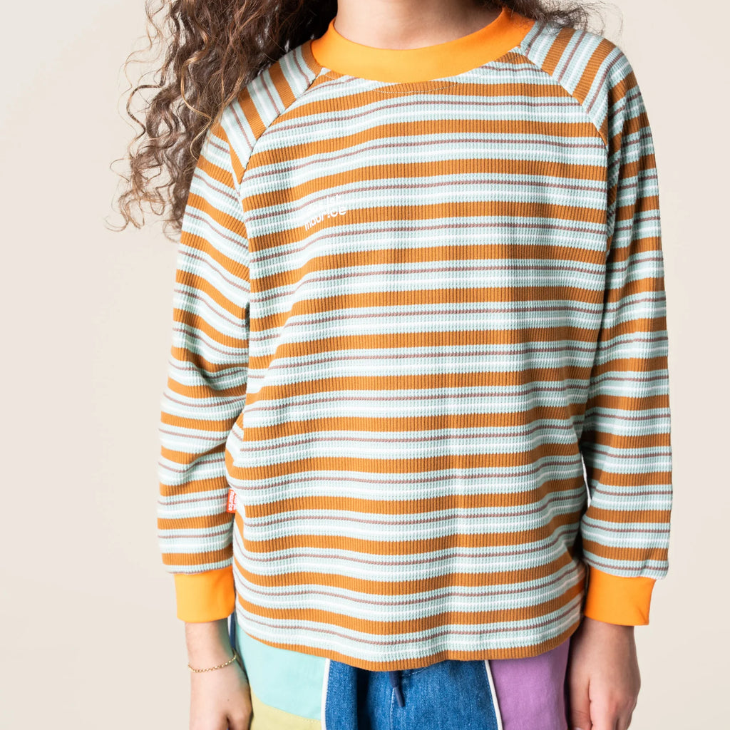 Das Ist Maurice - Raglan Long Sleeve T-Shirt - Stripes
