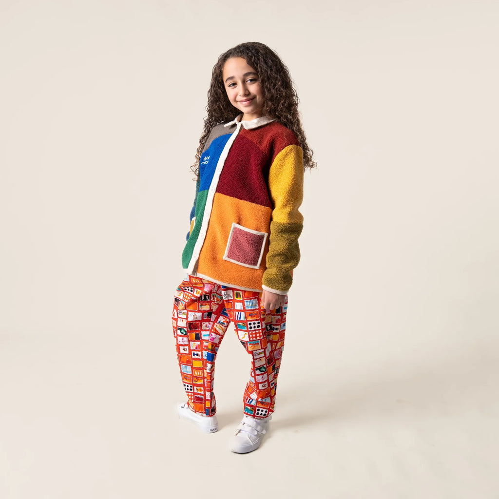 Das Ist Maurice - Boucle Coat - Colour Block