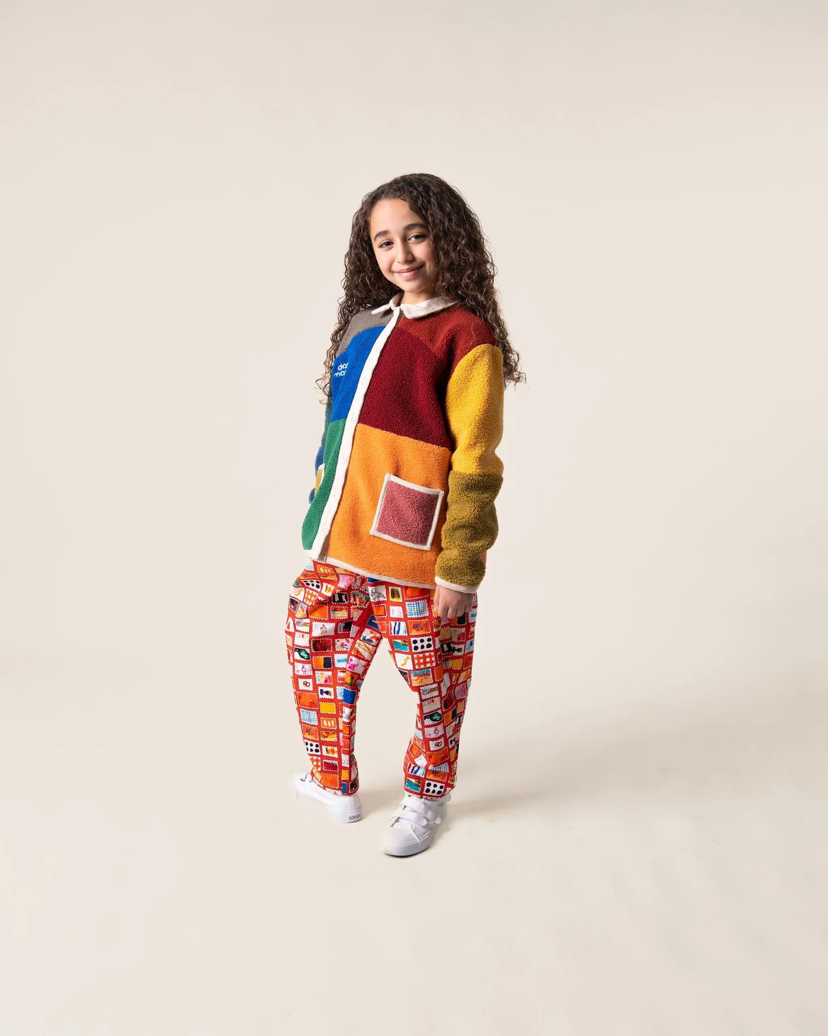 Das Ist Maurice - Boucle Coat - Colour Block