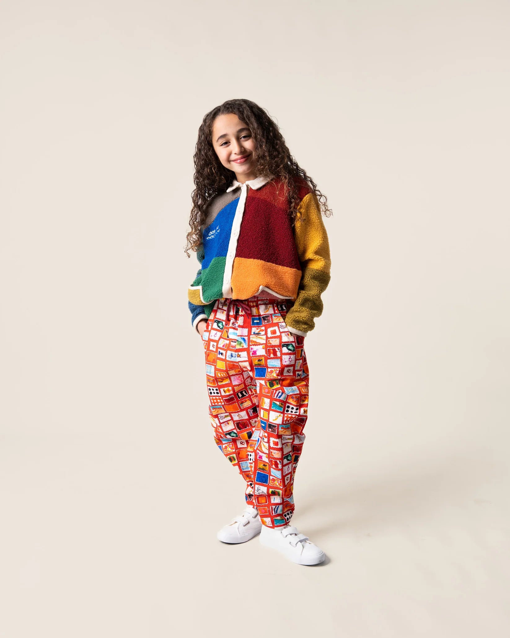Das Ist Maurice - Boucle Coat - Colour Block