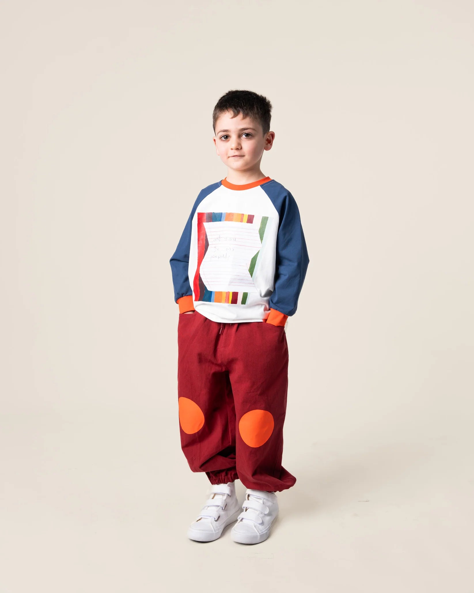 Das Ist Maurice - Raglan Long Sleeve T-Shirt - Penpal