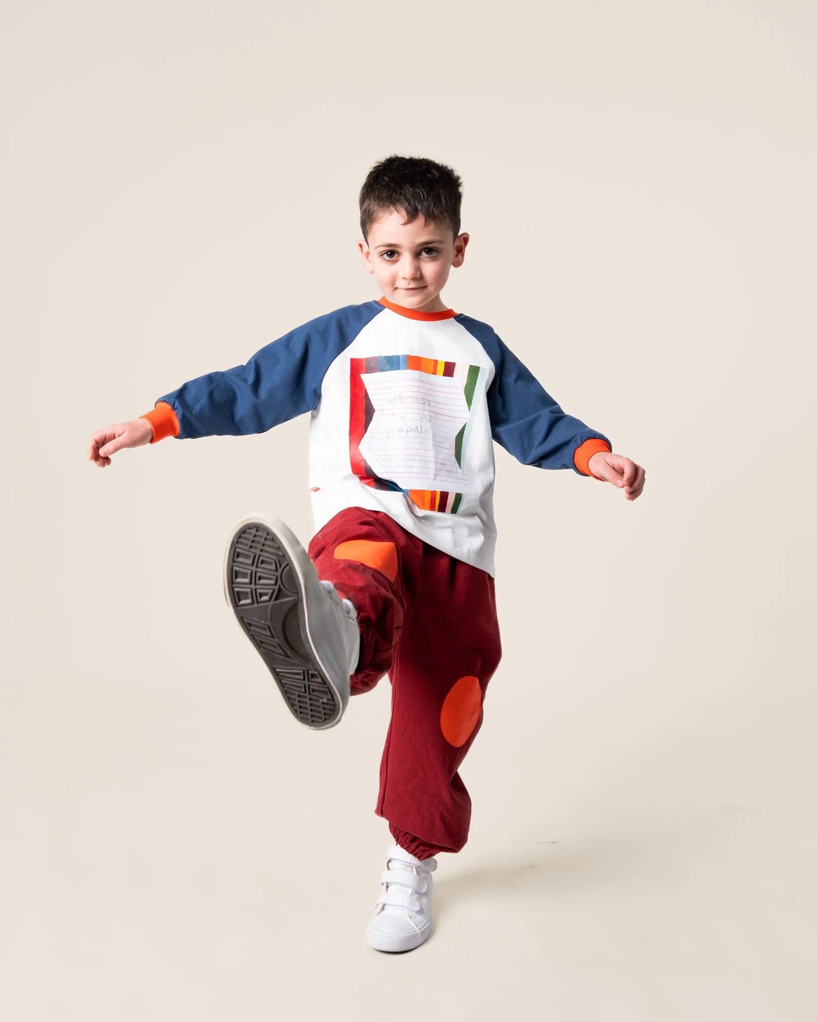 Das Ist Maurice - Raglan Long Sleeve T-Shirt - Penpal