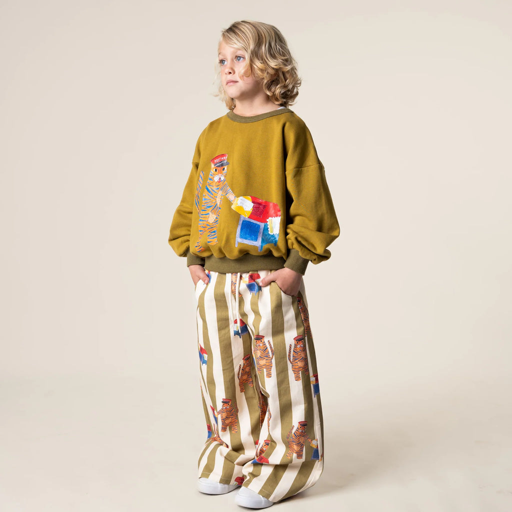 Das Ist Maurice - French Terry Pullover - Tiger the Postie