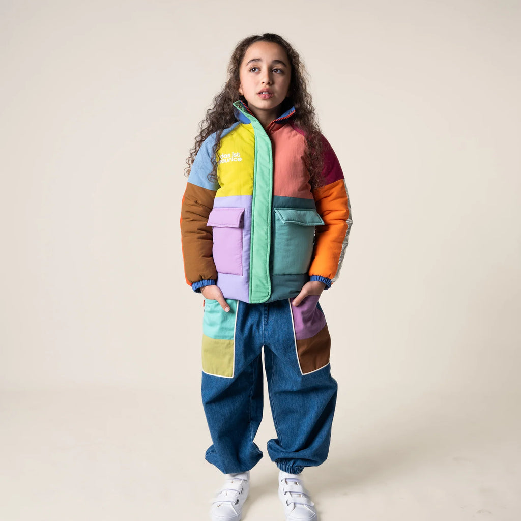 Das Ist Maurice - Denim Barrel Pants - Colour Block