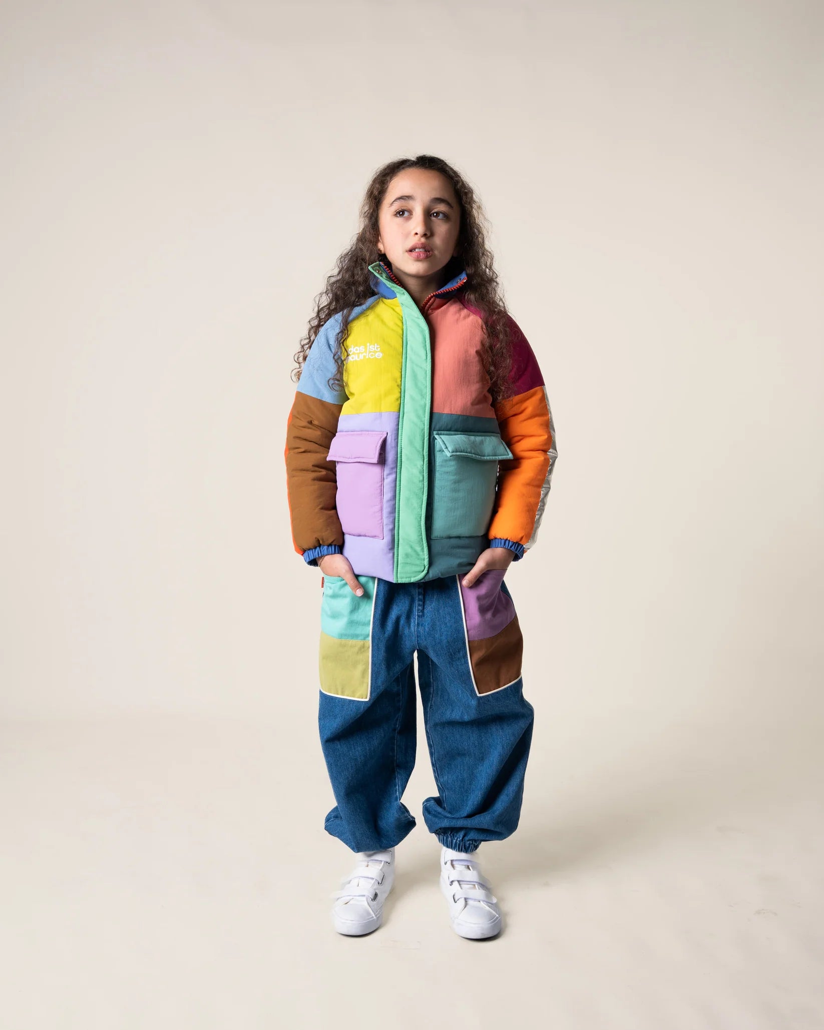Das Ist Maurice - Denim Barrel Pants - Colour Block