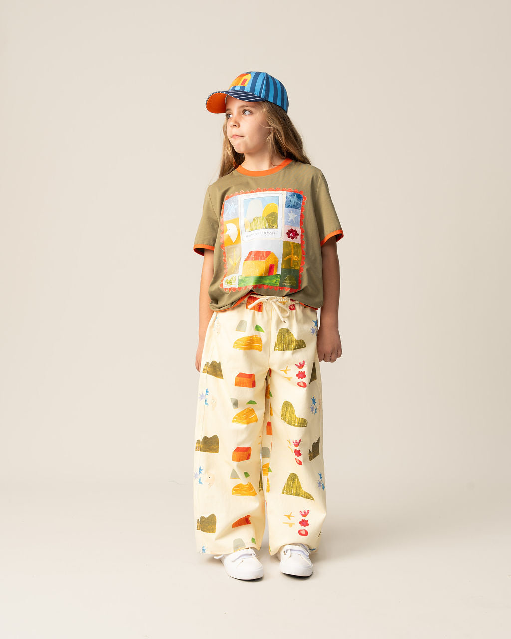 Das Ist Maurice - Wide Leg Pant - Memory Map