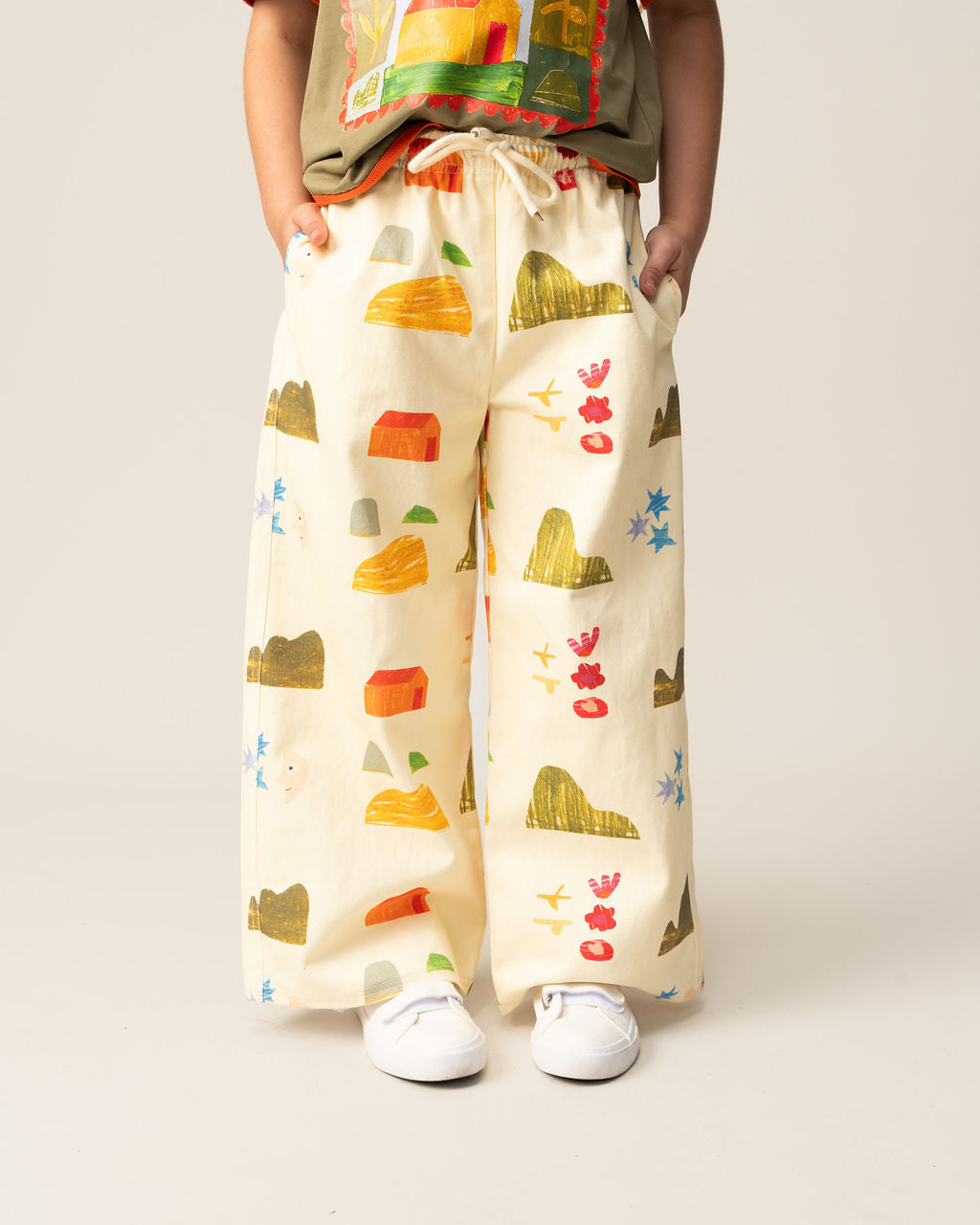 Das Ist Maurice - Wide Leg Pant - Memory Map