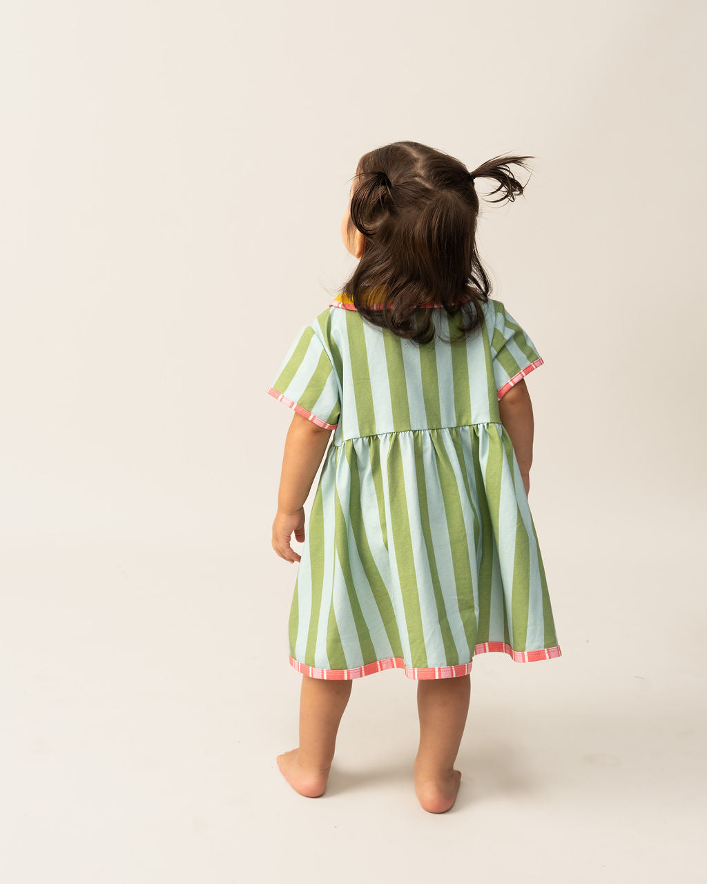 Das Ist Maurice - Button Dress - Minty
