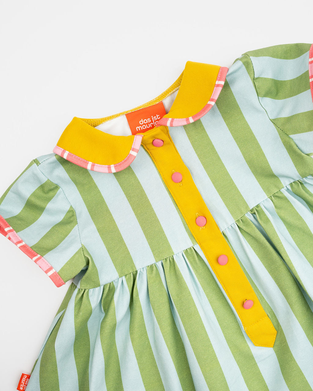 Das Ist Maurice - Button Dress - Minty