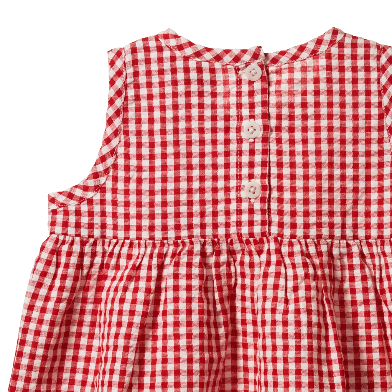 Nature Baby - Dorothy Dress - Red Gingham