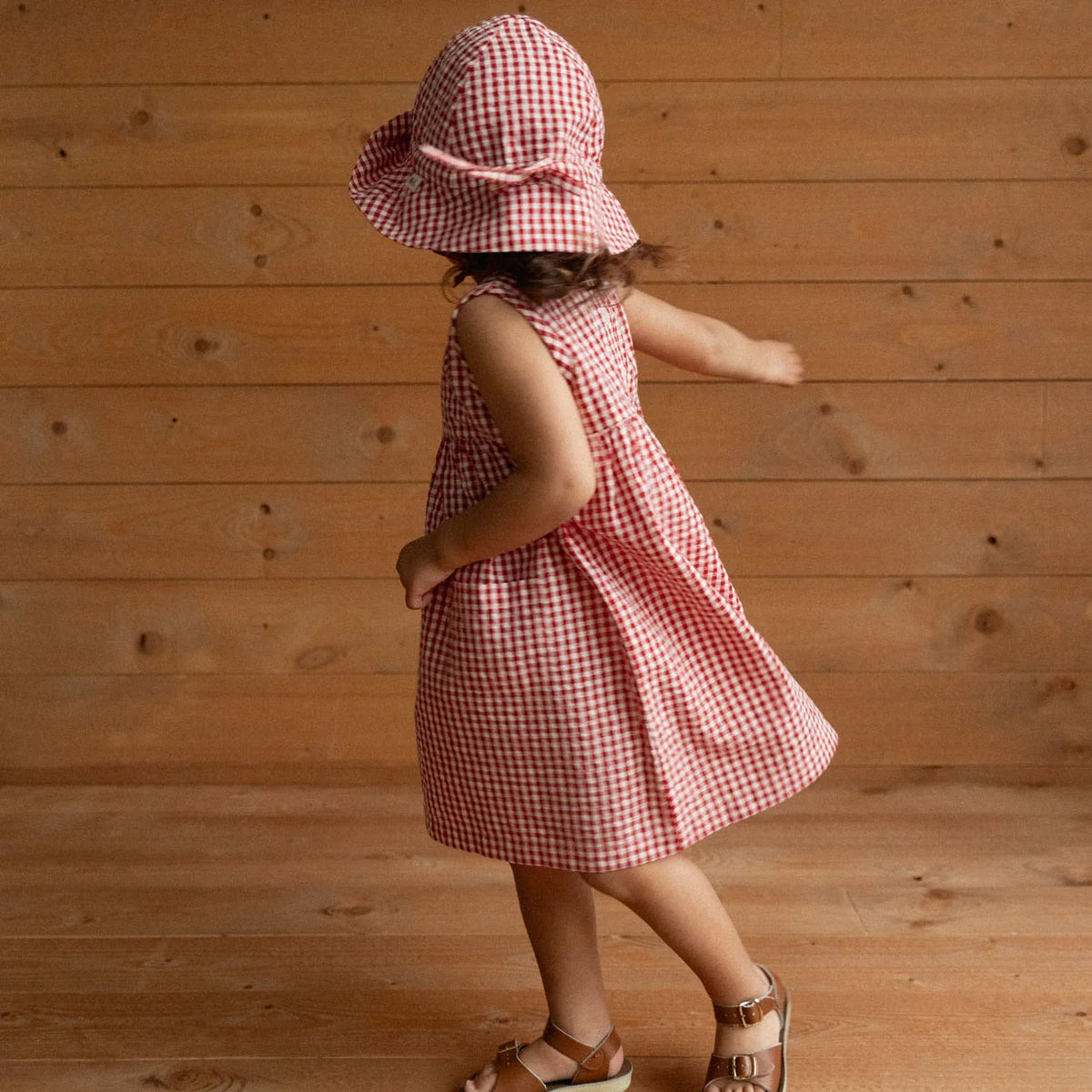 Nature Baby - Dorothy Dress - Red Gingham