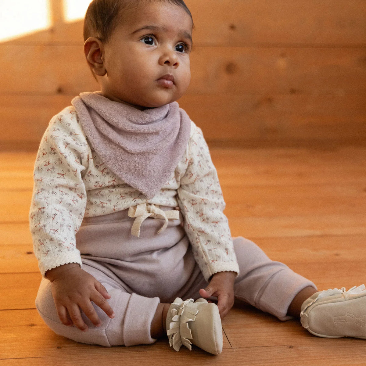 Nature Baby - Drawstring Pants - Lilac