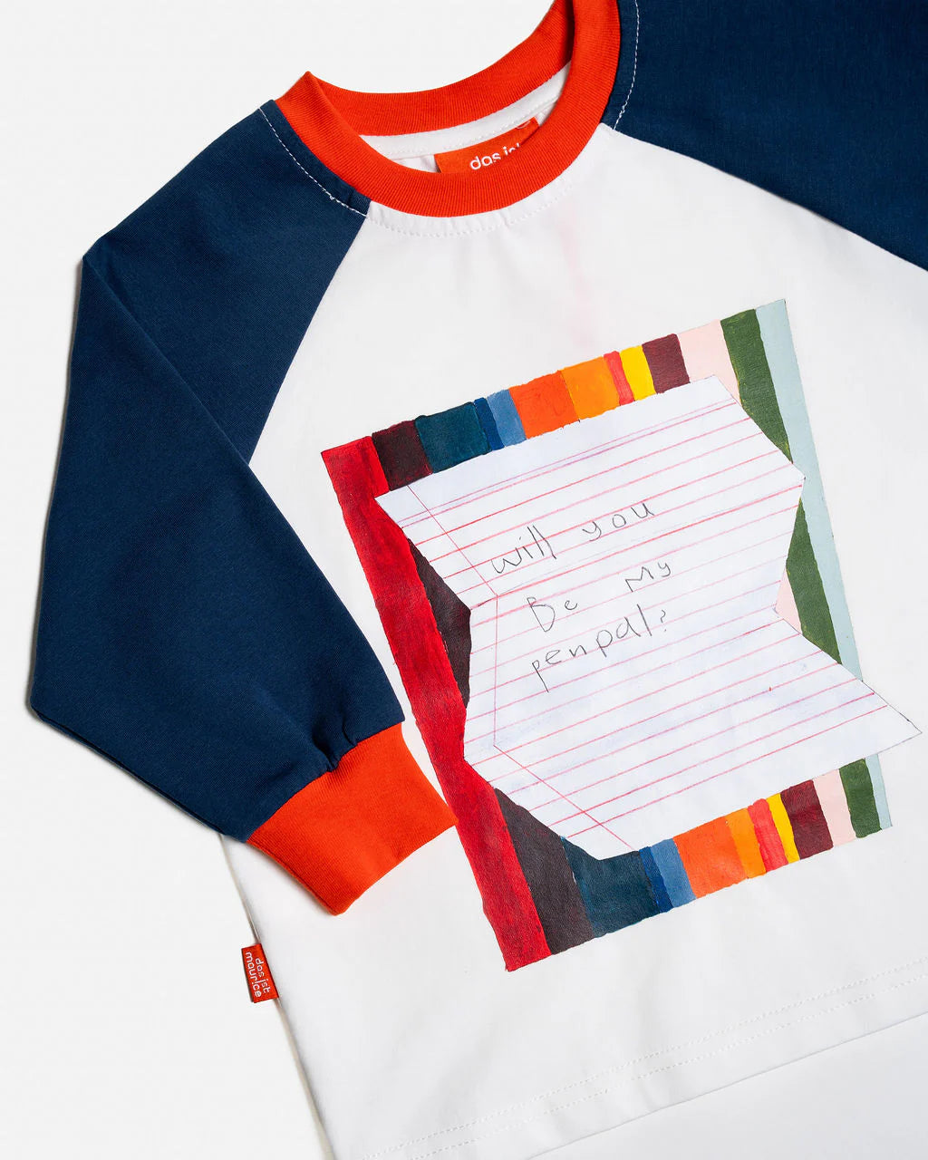 Das Ist Maurice - Raglan Long Sleeve T-Shirt - Penpal