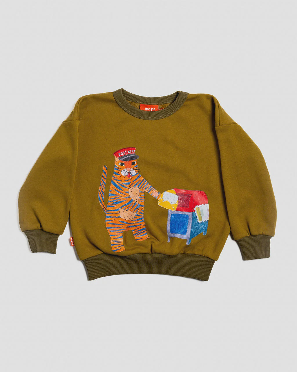 Das Ist Maurice - French Terry Pullover - Tiger the Postie