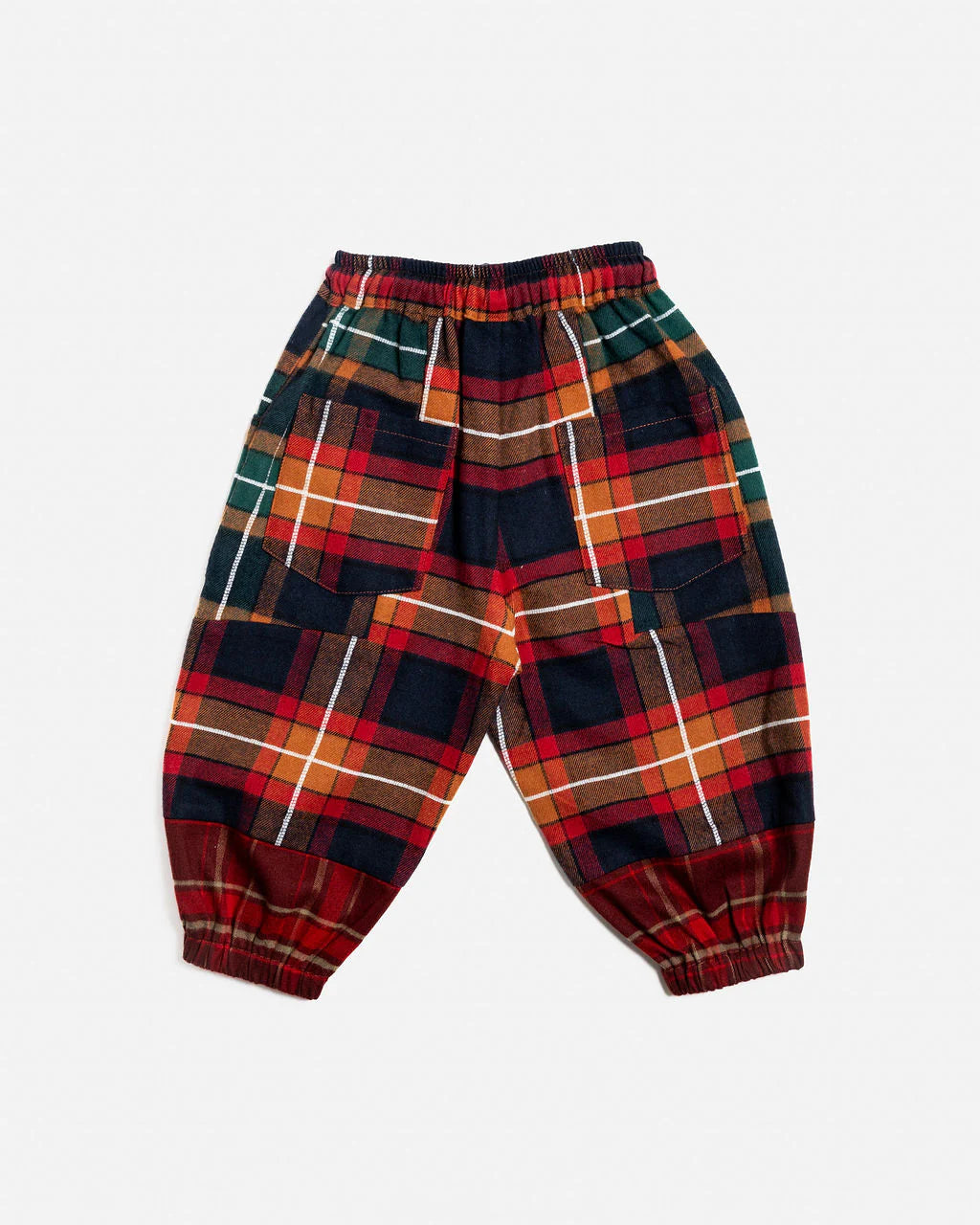 Das Ist Maurice - Patched Barrel Pants - Tartan