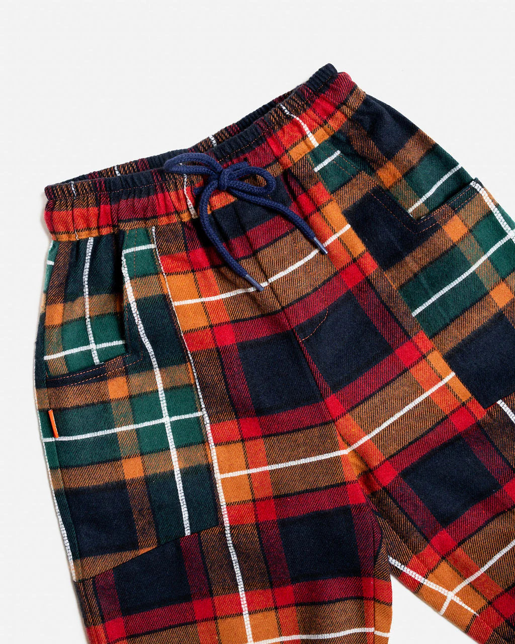 Das Ist Maurice - Patched Barrel Pants - Tartan