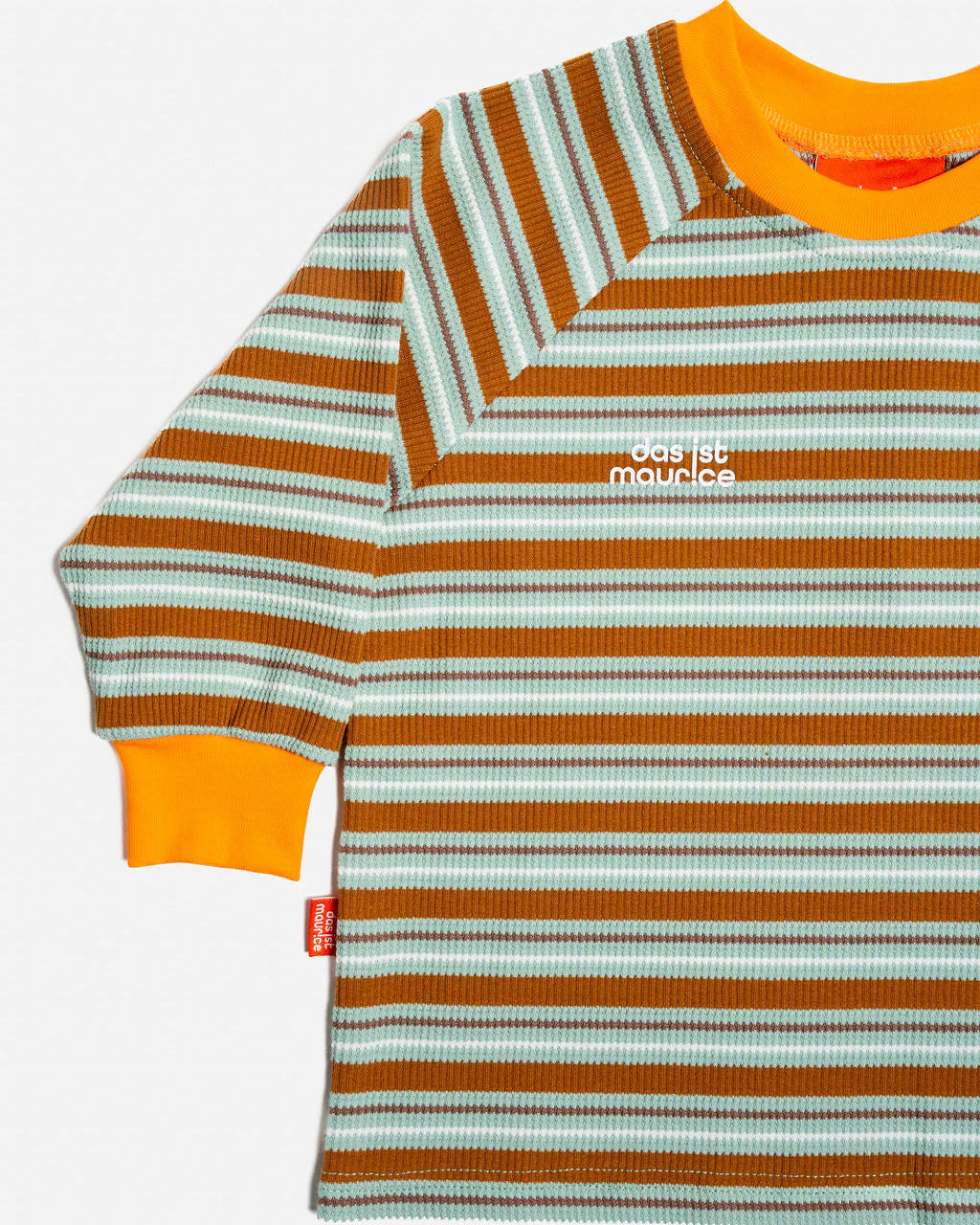 Das Ist Maurice - Raglan Long Sleeve T-Shirt - Stripes