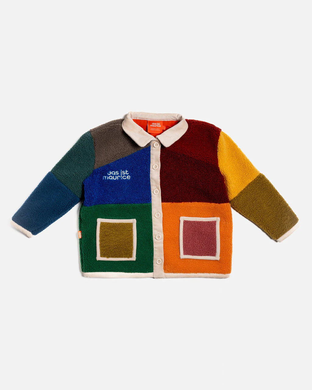 Das Ist Maurice - Boucle Coat - Colour Block