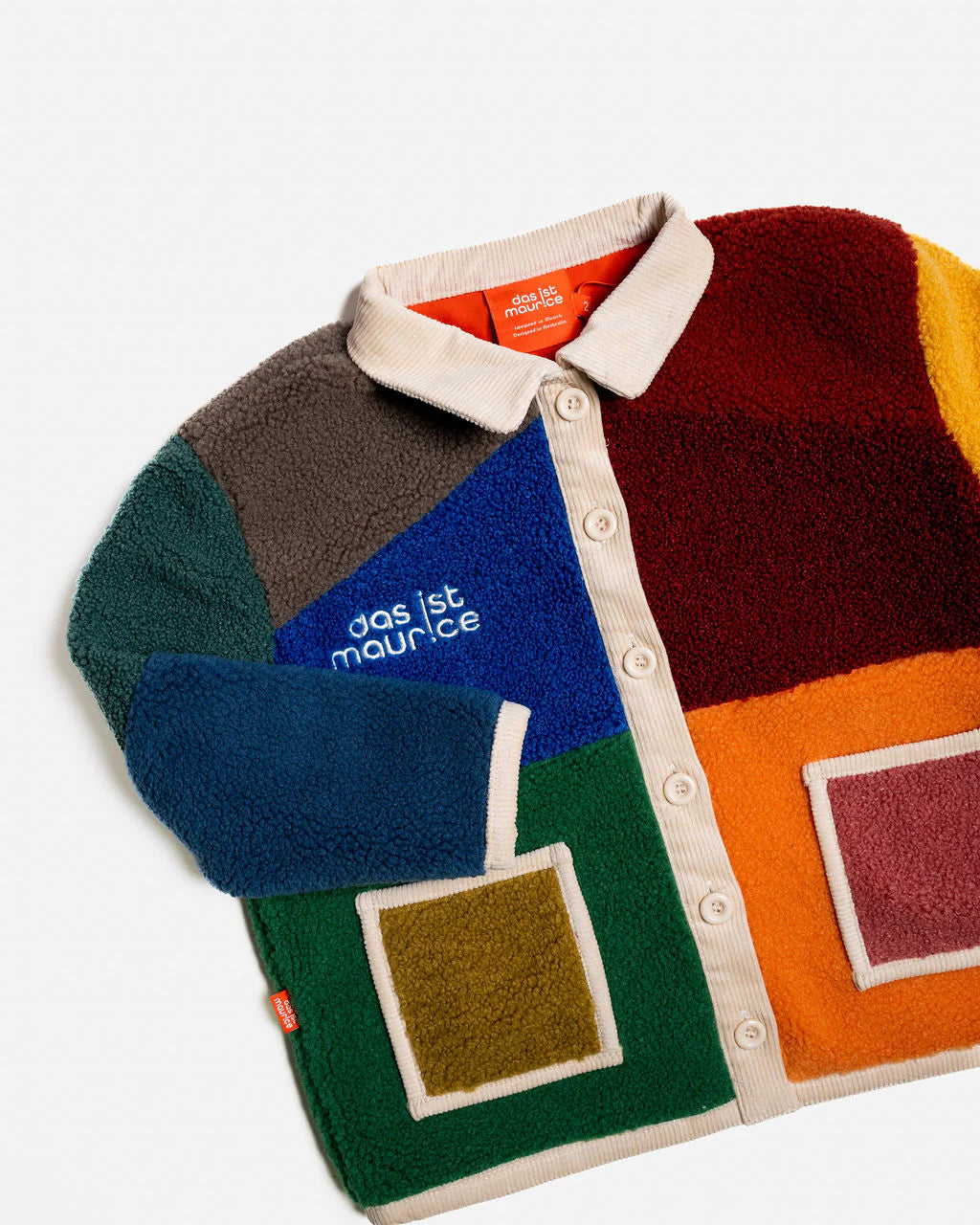 Das Ist Maurice - Boucle Coat - Colour Block