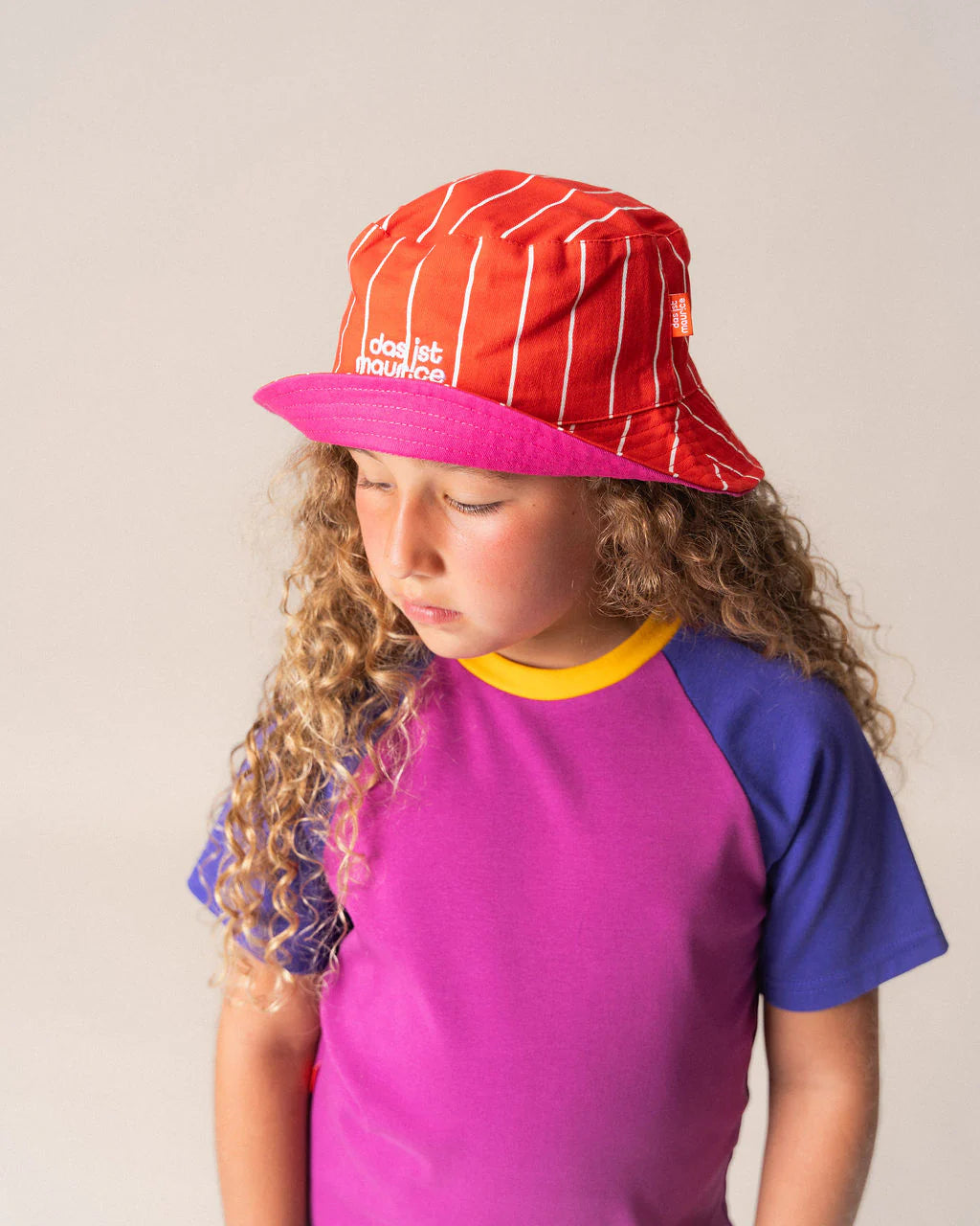 Das Ist Maurice - Reversible Bucket Hat - Pinstripe