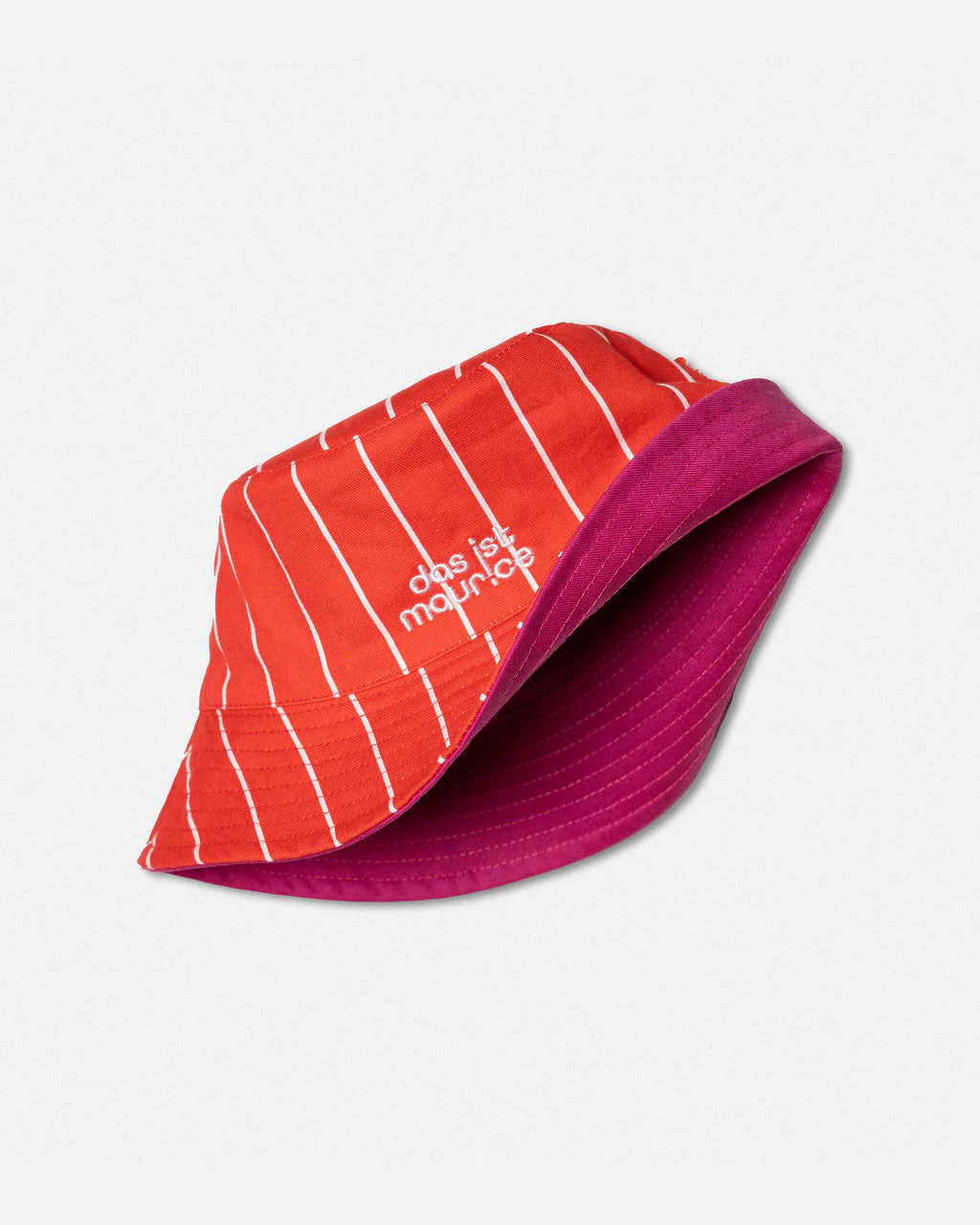 Das Ist Maurice - Reversible Bucket Hat - Pinstripe