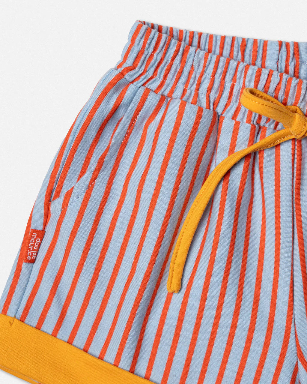 Das Ist Maurice - Shorts Blue & Orange Stripes