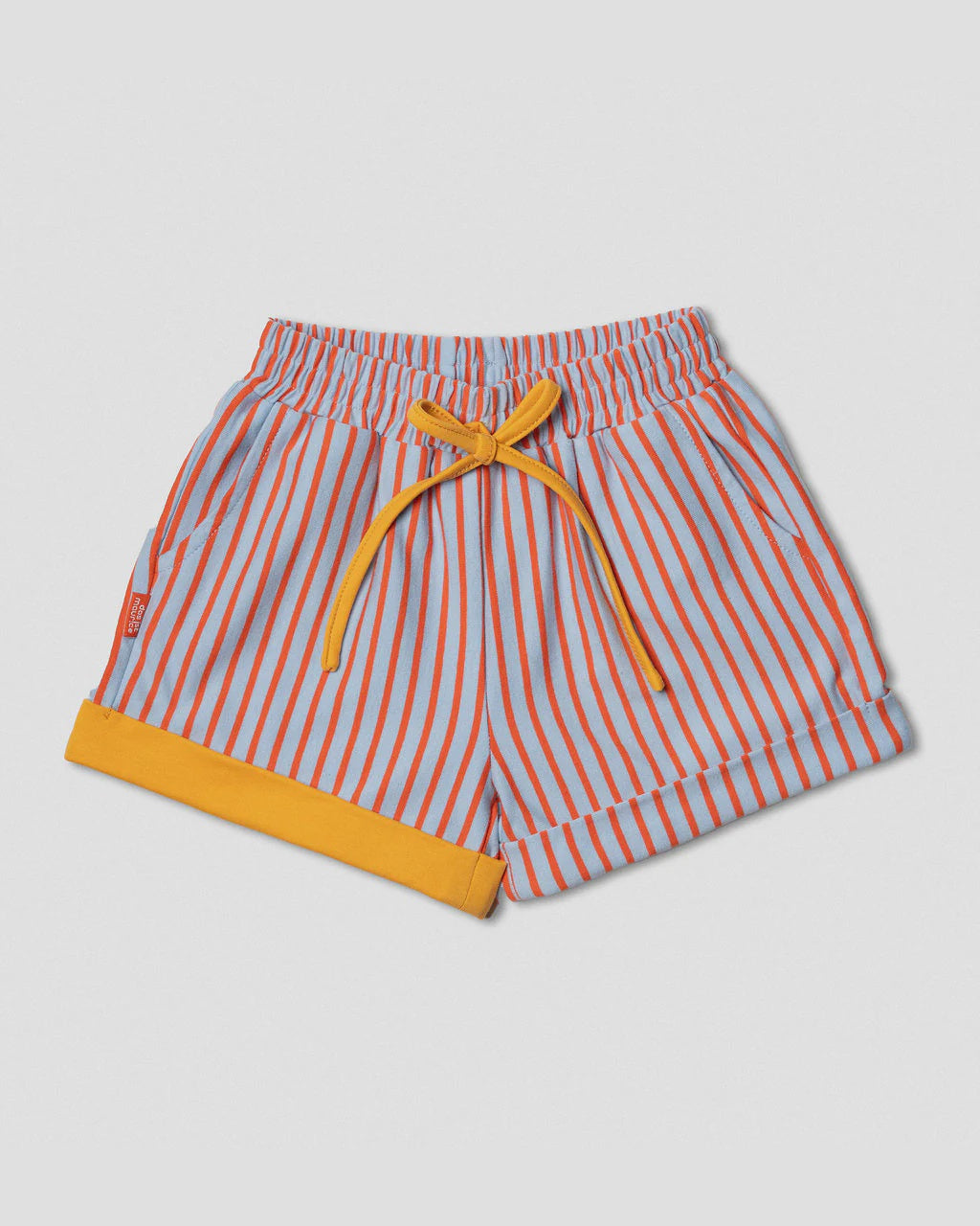 Das Ist Maurice - Shorts Blue & Orange Stripes