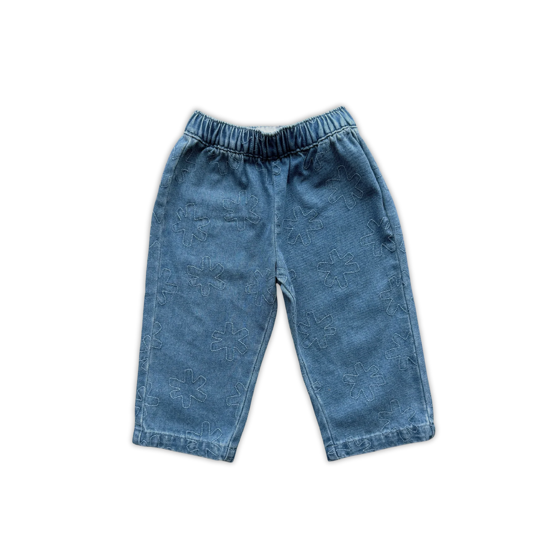 Grown - Organic Starlight Embroidery Denim Pant