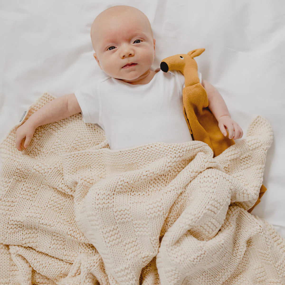 Di Lusso Living - Freya Blanket - Natural