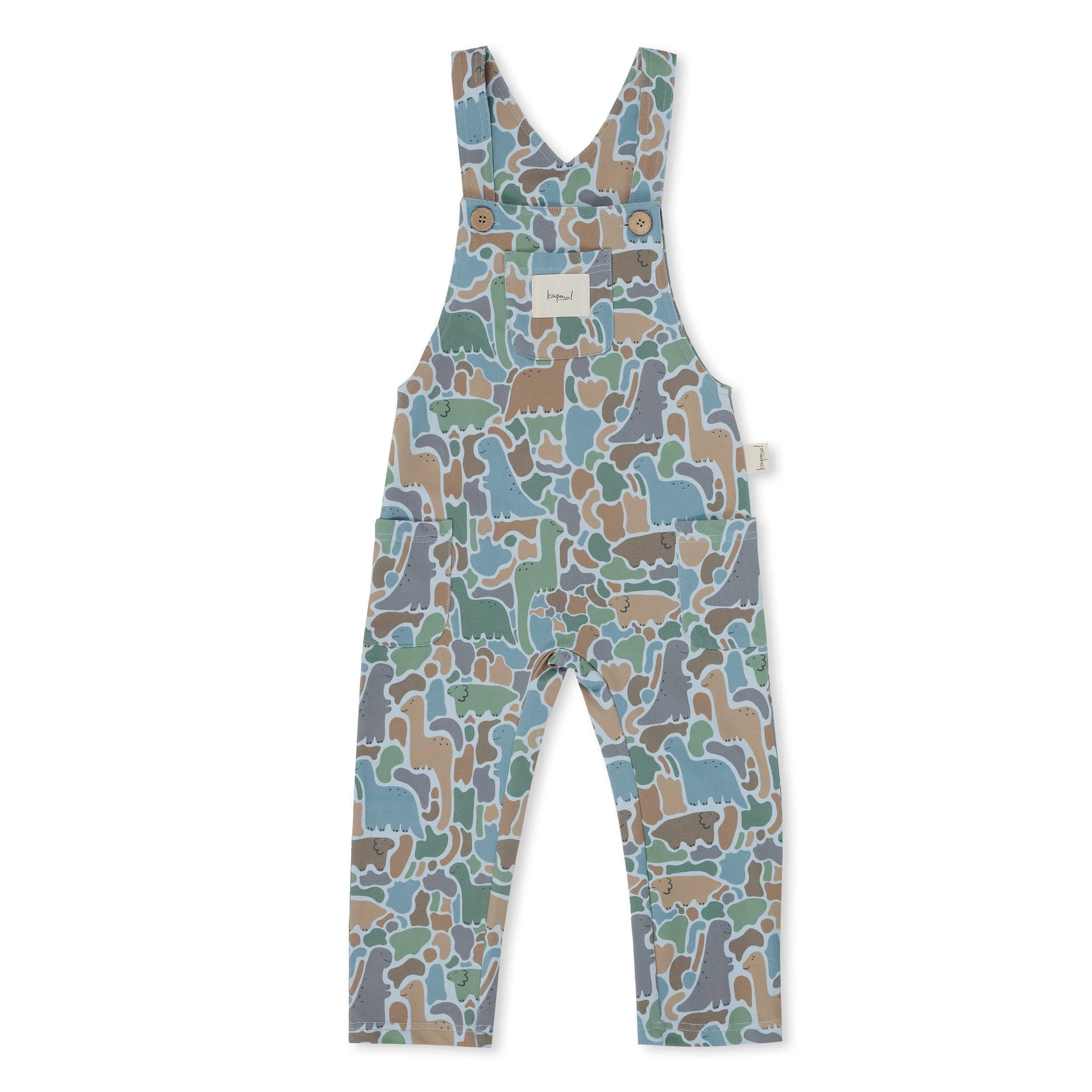 Kapow Kids - Dino-Saw Overalls