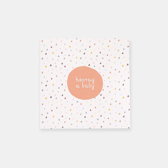 Two Little Ducklings - Greeting Card - Baby - Dusty Raindrops