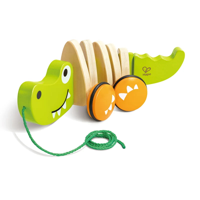 Hape - Walk-A-Long Croc