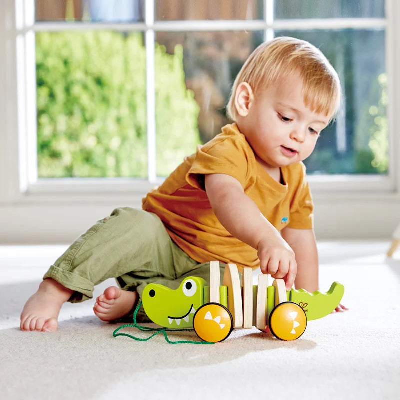 Hape - Walk-A-Long Croc