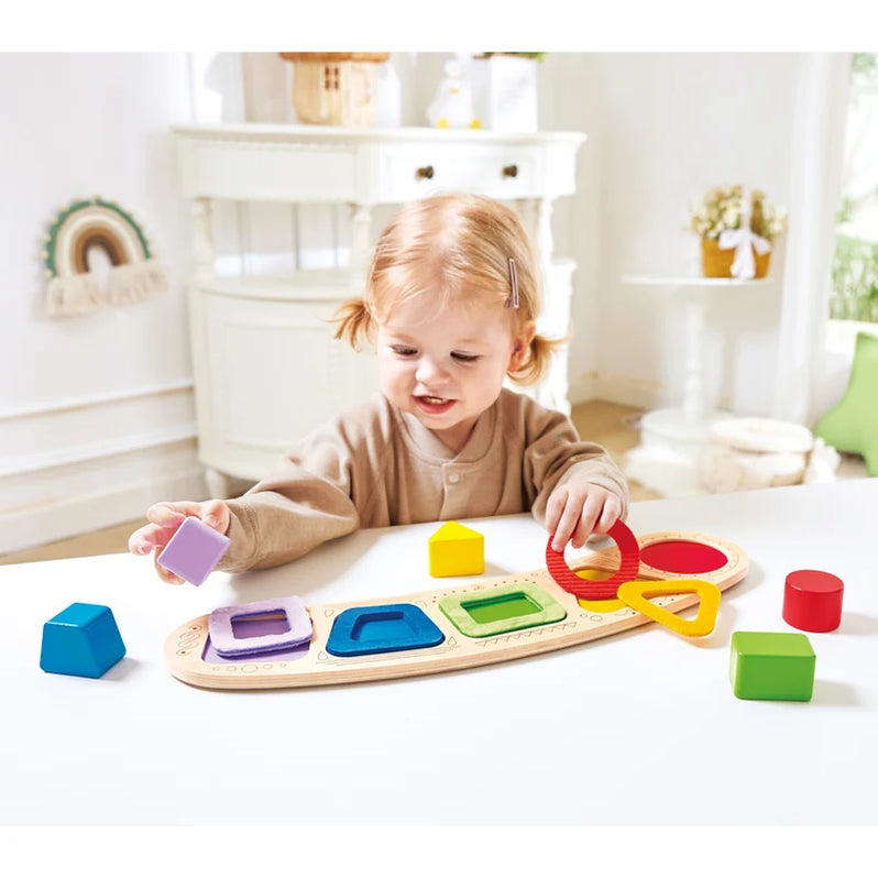 Hape - Colour & Shape Sorting Puzzle