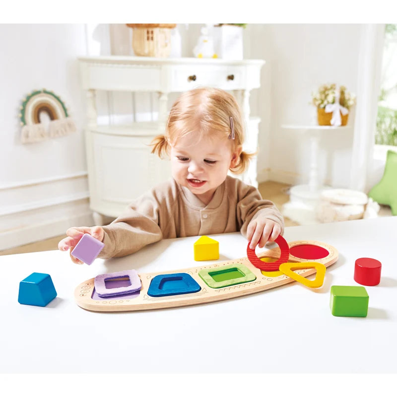 Hape - Colour & Shape Sorting Puzzle