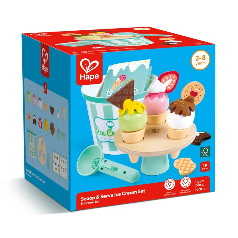 Hape - Scoop & Serve Ice Cream Set