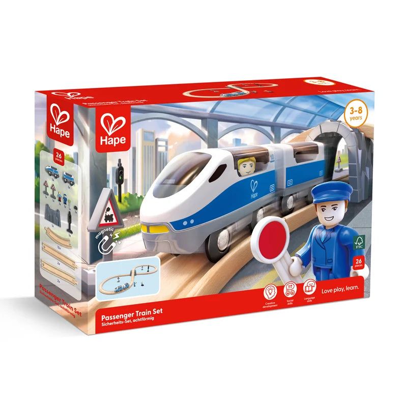 Hape - Figure Eight Passenger Train Set