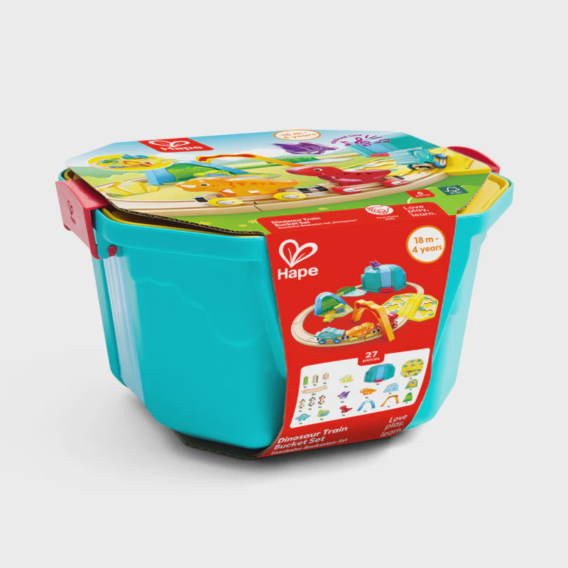 Hape - Dinosaur Train Bucket Set