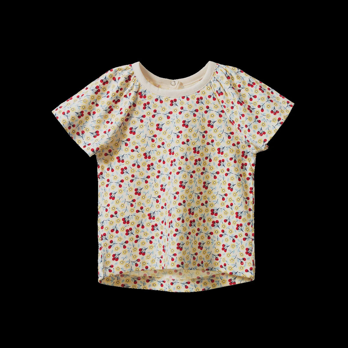 Nature Baby - Faye Tee - Kitchen Garden Print