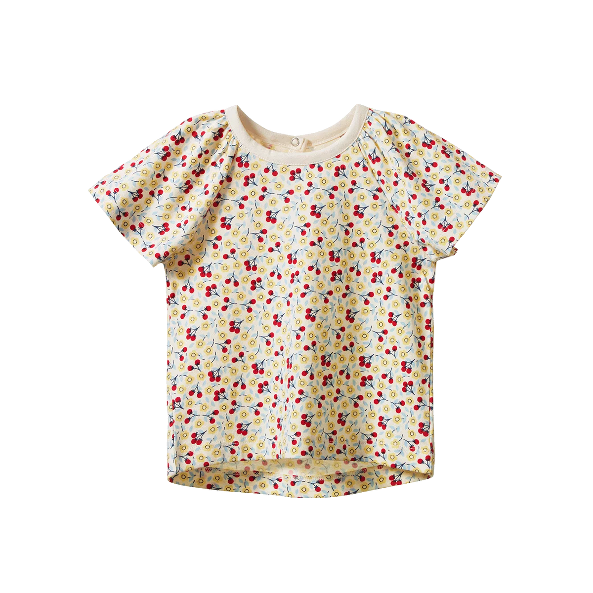 Nature Baby - Faye Tee - Kitchen Garden Print
