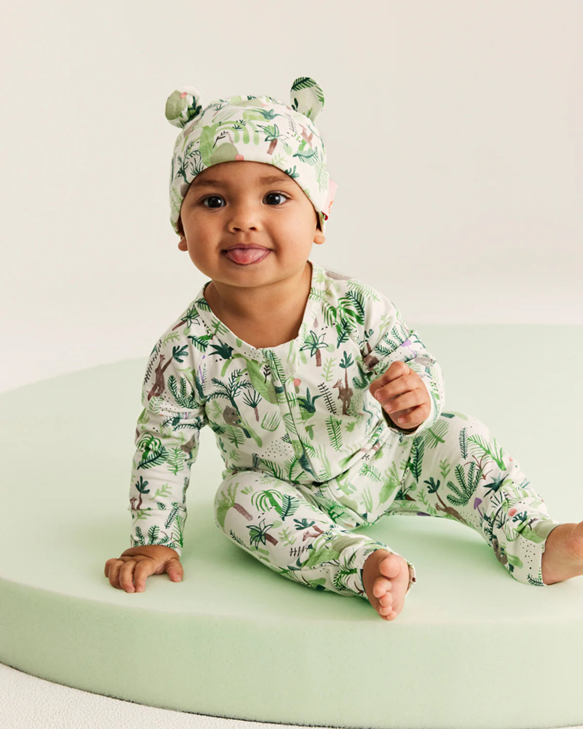 Halcyon Nights - Fern Gully Long Sleeve Zipsuit