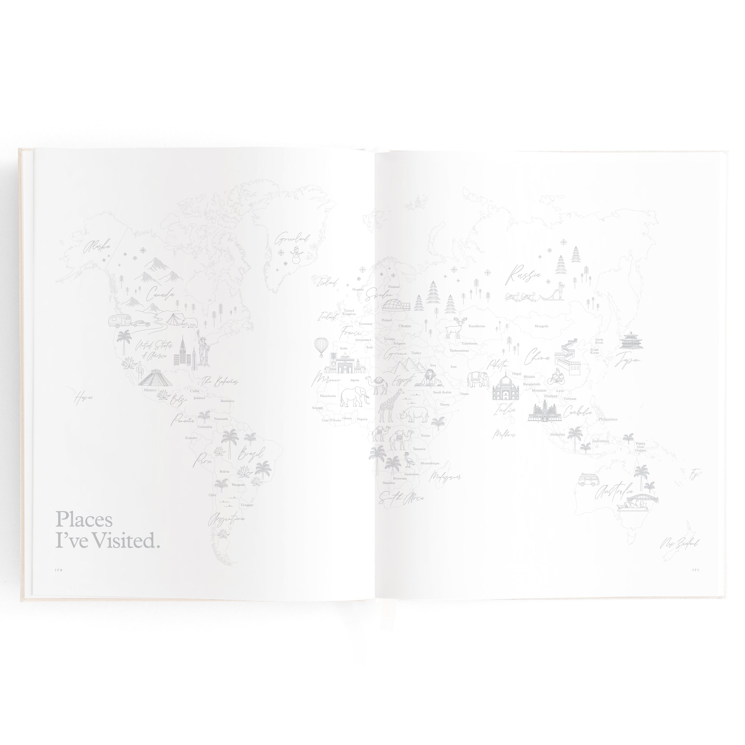 Fox & Fallow -  Baby Book - Buttermilk