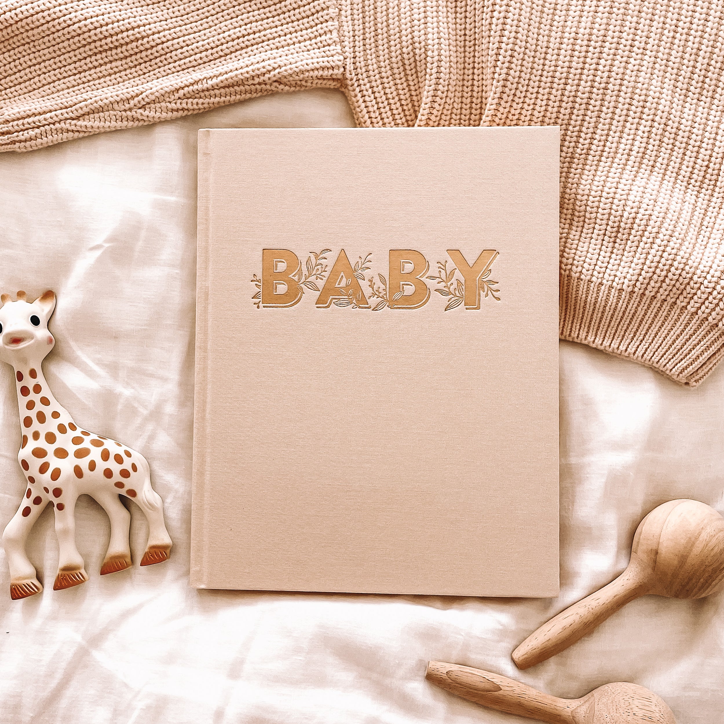 Fox & Fallow -  Baby Book - Buttermilk