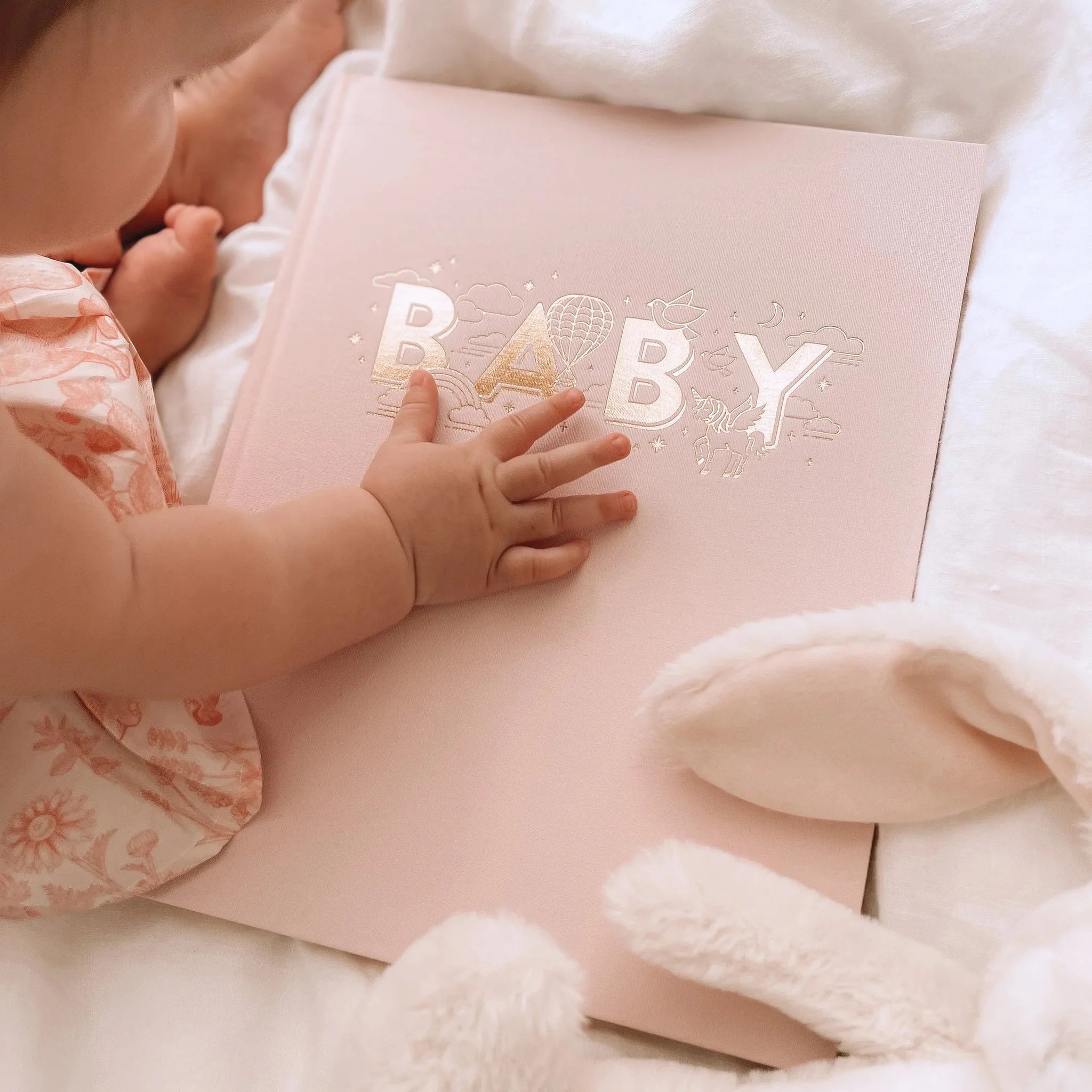 Fox & Fallow -  Baby Book - Rose